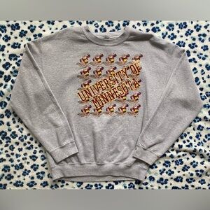 UNIVERSITY OF MINNESOTA crewneck 🐿️
